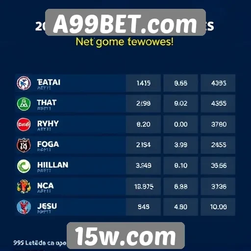 Tendências de apostas no A99BET.com